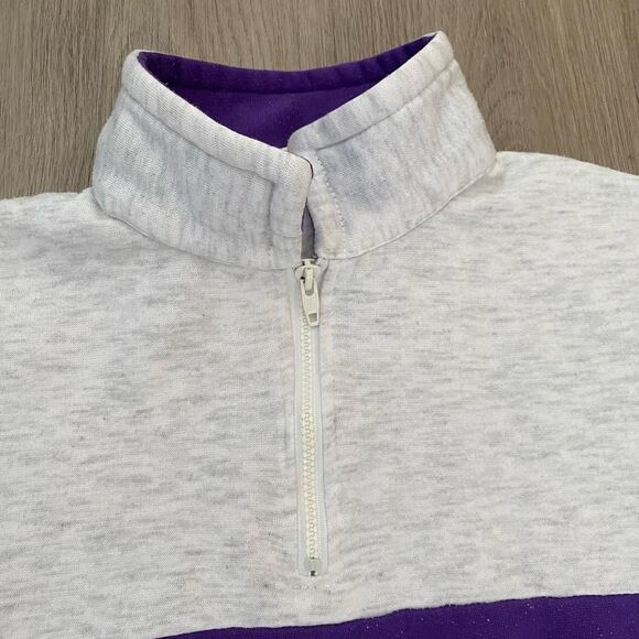 Vintage 90s Casper Beach sweatshirt in white and purple size large‎ - Picture 3 of 7